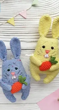 Fayni Toys - Svetlana Hurova - Bunny with carrot