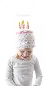 Happiest Birthday Cake Hat by Cassandra May