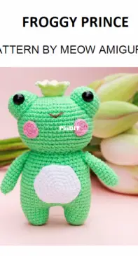 Meow Amigurumi - Anh Le - Froggy Prince - El Príncipe Sapo - English - Spanish