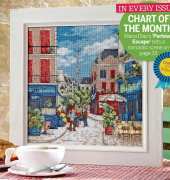 Parisian Escape by Maria Diaz  from Cross Stitch Collection 236
