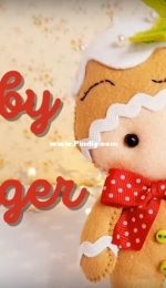Lua De Mimos - Baby Ginger - Felt - Portuguese - Free