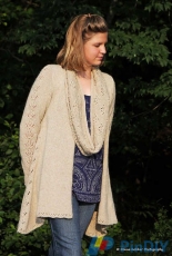 Winter Beach Cardigan and Cowl by Rachel Henry /Skacel Collection