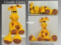 Haekelgetier - Sandra Hawlik - Giraffe Gerry - German
