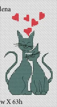 Cats in Love by Selena XSD