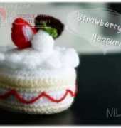 Amigurumi Sweets - Nillyh's Design - Strawberry Cake Measure - Thai