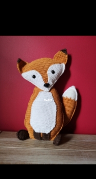 Spin yarn crochet - Fox