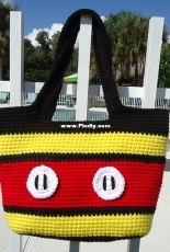 April Crochets - A.D. Whited - Totally Mickey Tote - Free