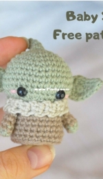 Em Sa crochet -  Emma Sahlin Bergström - Baby Yoda - Free