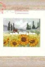 Permin 13-2353 Sunflower Field PCS