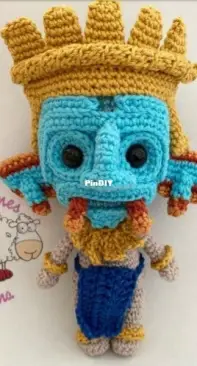Creaciones Lana - Yazmín González  Sánchez - Tlaloc God - Dios Tlaloc - Spanish