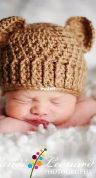 The Crochet Sisters - Lora - Teddy Bear Hat
