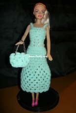 Maguinda Bolsón - Lucia dress and bag set for dolls