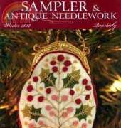 Sampler and Antique Needlework Quarterly SANQ - Vol.69 - Winter 2012