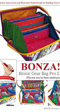 Bonza Bionic Gear Bag Pro 2.0 - 190613 version - June 2019