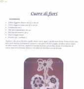 Feltro Cuore di Fiori - Italian