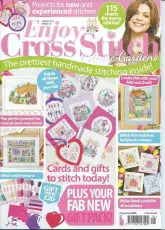 Enjoy Cross Stitch Cottage Gardens - Issue 13 - Spring 2015