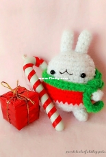 A little love everyday! - Paint It Colorful - Anitha Domacin - Winter Molang amigurumi - Free