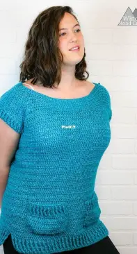 Winding Road Crochet - Lindsey Dale - Crochet Tunic Tee - Free