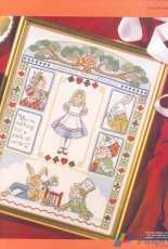 Alice in Wonderland by Sue Cook from Cross Stitch Gold 19 XSD