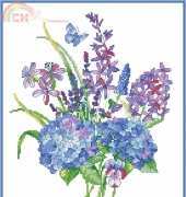 DMC BK0871 The Blue Bouquet