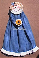 Priscilla Crochet - Priscilla Hewitt - Country Girl Towel Ring  - Free