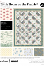 Little House on the Prairie-Mary's Quilt by Kathy Hall-Free