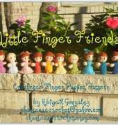 Chanteuse Crochet - Little Finger Friends Finger Puppets