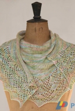 The Australian Wool Store-Alexanda Shawl by Kathryn Trippett -Free