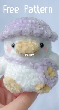 Crocheted by El - Flower Ducky - Free