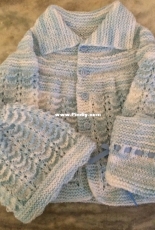 knitting baby set
