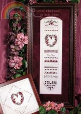 The Victoria Sampler-N°045-Renaissance Lace  Sampler and Box Top