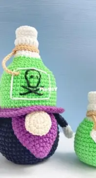 Happy Dolls Handmade - Julia Negovorina - Poison vial gnome