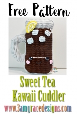 3am Grace Designs - Donna Vasquez Beavers and Michaelene Nelson - Sweet Tea Kawaii Cuddler - Free