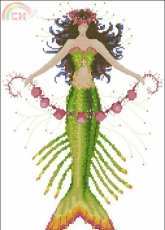 Nora Corbett NC193 La Petite Mermaids Collection - Coral Charms XSD