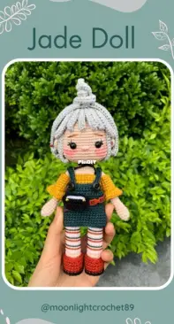 Moonlight Crochet 89 - MoonlightCrochet89 - Nguyet Vu Thi / Nguyệt Vũ Thị - Jade Doll