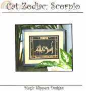 Magic Slippers Designs - Cat Zodiac Scorpio