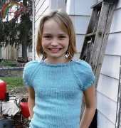 Daughter's global warming sweater
