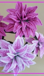 Pippa Patterns Crochet - Connie Rockliff - Rose Lily