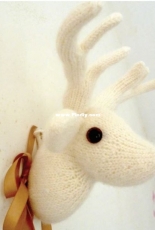 We Lived Happily Ever After-DIY Taxidermist Deer Head by Liz Marie-Free