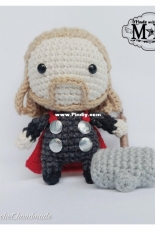 MM Crochet Handmade - Maureen Martinez - Thor God of Thunder - Spanish - Free