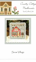 Country Cottage Needleworks CCN - Snow Village 10 - Ice Coffee Cafe