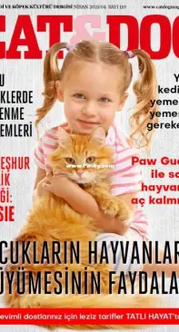 Cat and Dog - Nisan 2021/04 Sayi 110 - Turkish
