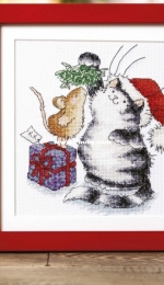 Kissing Cuties by Margaret Sherry from Cross Stitch Crazy 223 PCS + XSD