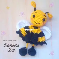 Pipizzuella Crochet - Maira Perez Tessino - Bambola Bee - Spanish - English - Dutch - Translated - Free