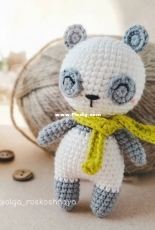 Ro Crochet Designs - Olga Roskoshnaya - Little Panda - Free