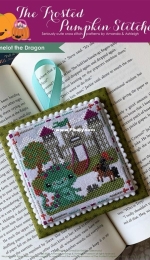 The Frosted Pumpkin Stitchery - Camelot the Dragon