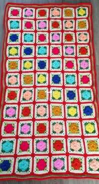 Flower blanket