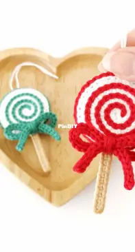 Stitch by Fay - Fay Lyth - Lollipop Ornament - Free