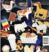 American School of Needlework ASN 3590 - Kitchen Magnets on Perforated Paper