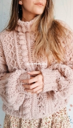 Aleli Deco Crochet  - Sweater Amapola - Spanish